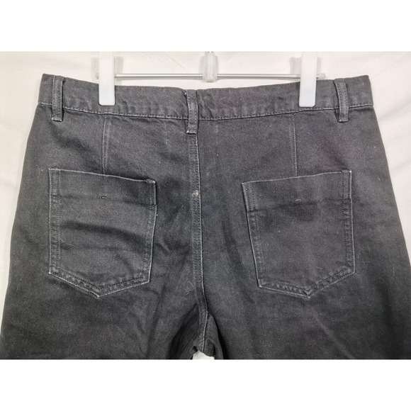 ROUCHA Black Duchamp Denim Baggy Relaxed Fit Size 34x36 - Picture 9 of 9